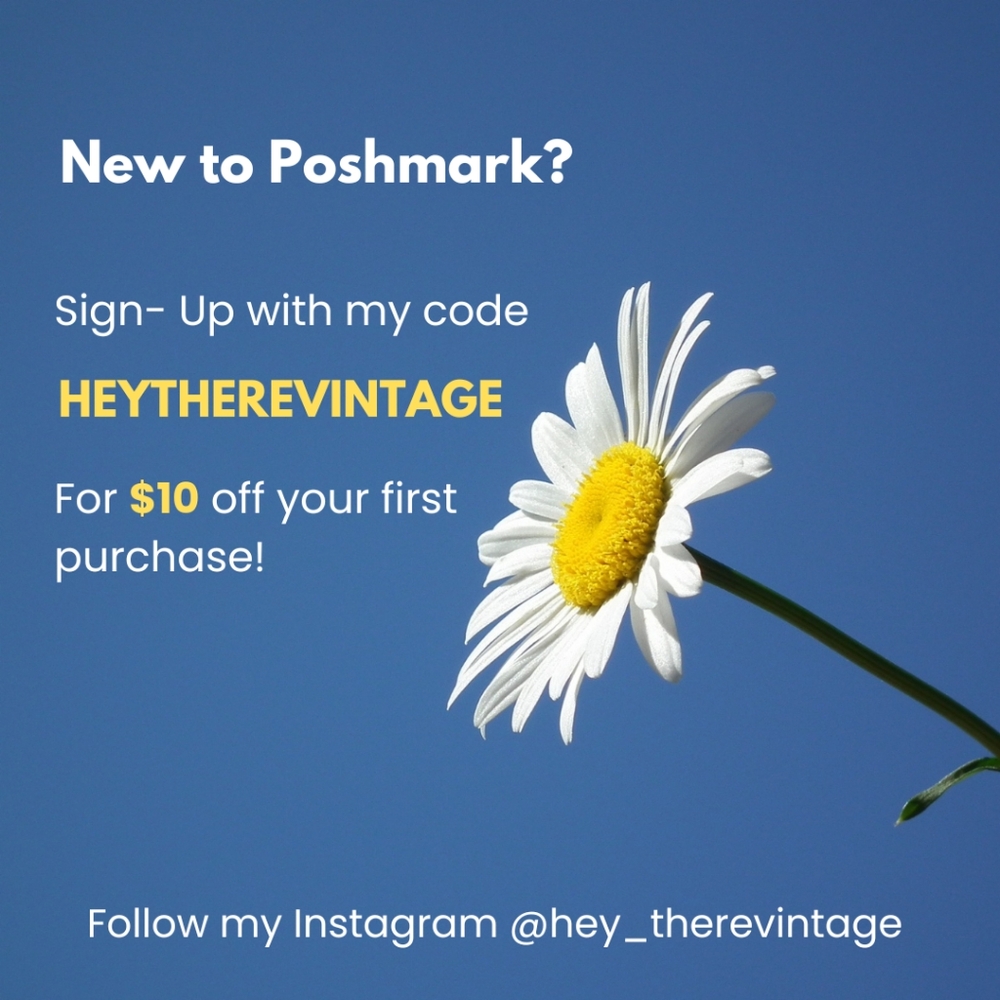 New to Posmark? Use my code HEYTHEREVINTAGE
